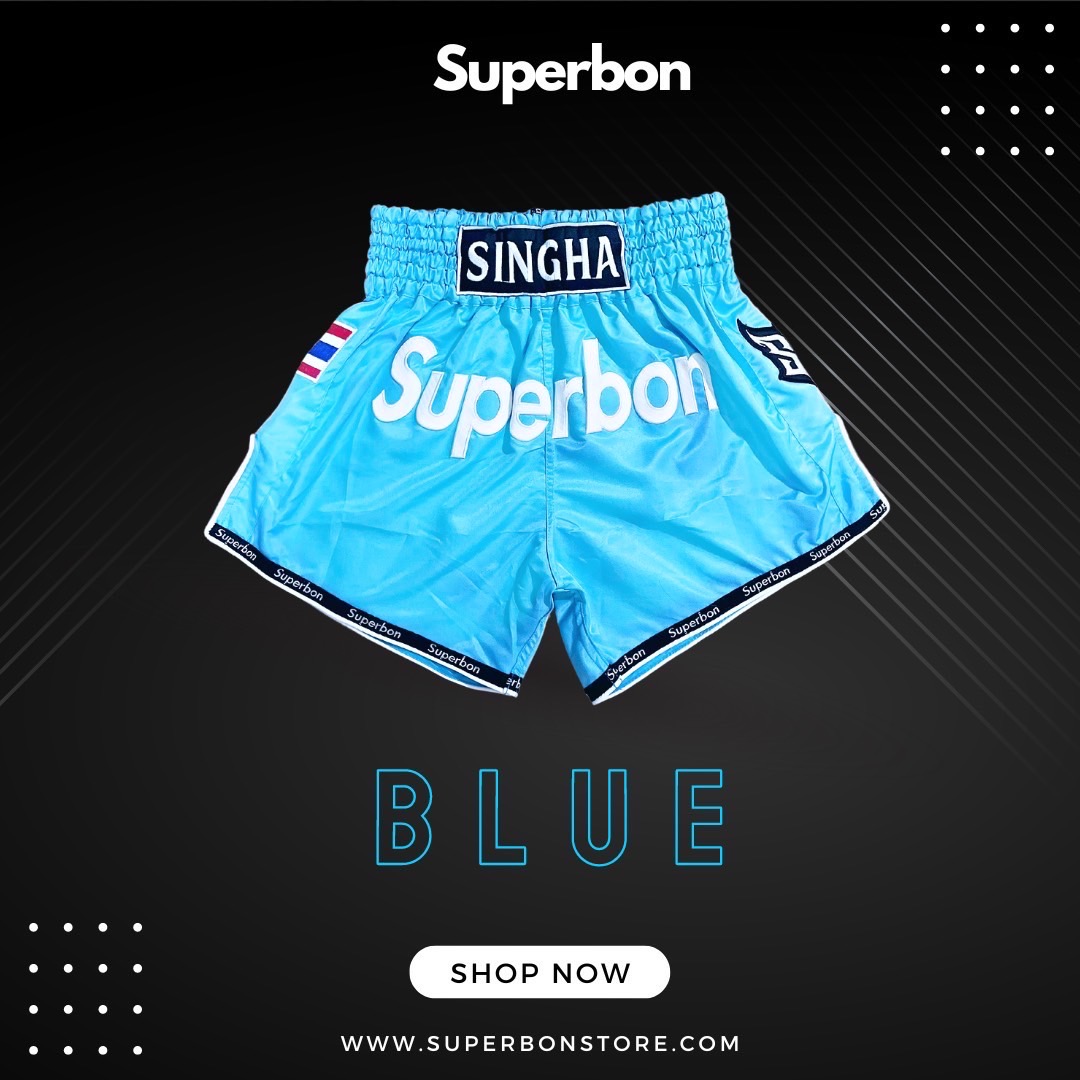 Muay Thai Shorts ~ Superbon Muay thai Equipment. Worldwide delivery